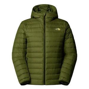 The North Face Mens 2025 - Classic Down Hooded Jacket - Woodland Green - Picture 1 of 2