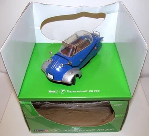 Revell 1/18 Messerschmitt KR200 Bubble Car in Blue & Silver Mint in Original Box - Picture 1 of 4