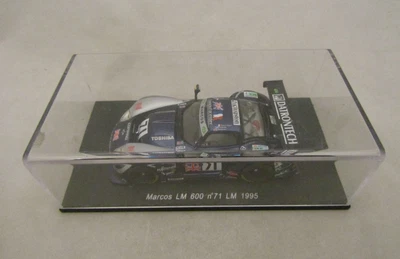 VOITURE 1/43 MARCOS LM 600 #71 LE MANS 1995 MIGAULT MARSCH LESLIE - SPARK - Photo 1/4