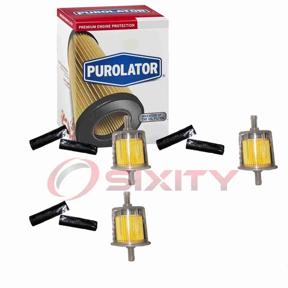 Filtros de combustible 3 piezas Purolator F20011 para Z29/5 Z180K Z14KA Z14 XF33032 WK 431 tq Foto 1 de 4