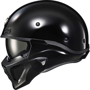 Cascos de motocicleta Scorpion EXO Covert-X 3 en 1 sólidos para hombre-negro brillante-X-grandes - Imagen 1 de 1