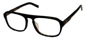 John Varvatos Occhiali Oftalmici Uomo Rettangolari Tartaruga Plastica V362 55mm - Foto 1 di 12