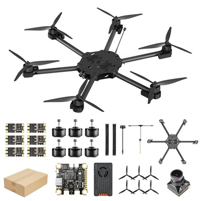 HS-P136M 15kg 6-Rotor FPV Drone 10KM+ ELRS 5.8GHz 8.5kg Payload & Thermal Camera - Image 1 of 4