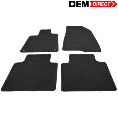 Alfombrillas antideslizantes de nailon negras para Honda Accord 18-22 4 piezas Foto 1 de 4