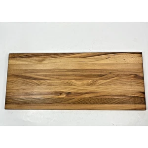 Handcrafted Wood Cutting Board Cheese Meat Charcuterie Made Illinois 21X9x5/8 - Picture 1 of 5