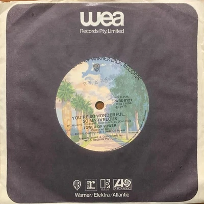 Tower Of Power - You're So Wonderful, So Marvelous 1975 Soul Funk Oz 45 - Image 1 of 2