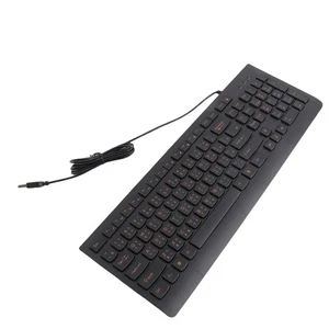 Chinese Keyboard USB Wired Comfortable Hand Feel Low Noise Bilingual Chinese - Picture 1 of 22