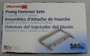 Acco Fasteners- OIC Brand 2 Hole- Prong Fasteners - Picture 1 of 1