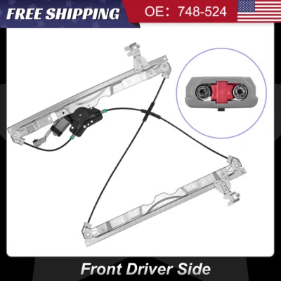 Power Window Regulator For 2004-2010 Nissan Titan Front Driver LH Side w/ Motor - Image 1 of 4