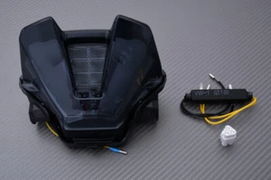 Feu Arrière Stop LED Fumé Noir Clignotants Intégrés YAMAHA MT07 MT-07 2018-2020 - Picture 1 of 5