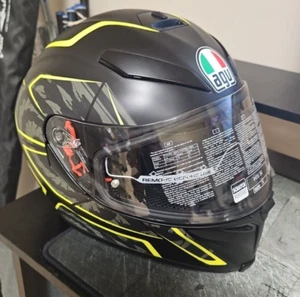 Casco AGV K5 S - Tornado - Negro Mate/Amarillo - Grande bw1 - Imagen 1 de 17