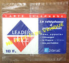 Intercall Leader Price 10F Carte Prepayée Prepaid Scheda Pas Télécarte Phonecard