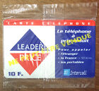 INTERCALL LEADER PRICE 10F CARTE PREPAYÉE PREPAID SCHEDA PAS TÉLÉCARTE PHONECARD