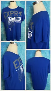 T-shirt uomo Express maniche corte grafica girocollo grigio - Foto 1 di 7