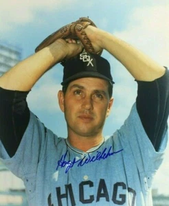 Hoyt Wilhelm (d.2002) Chicago White Sox HOF Autograph 8x10 Signed Photo JSA COA - Picture 1 of 5