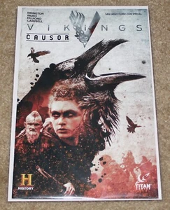 SDCC 2018 TITAN COMICS VIKINGS CAUSOR HISTORY - Picture 1 of 1