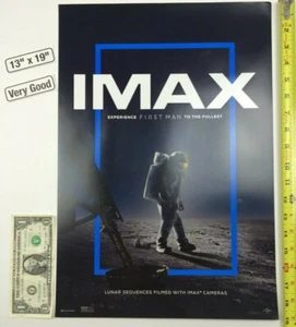 First Man 13 x 19 Poster IMAX Ryan Gosling NASA - Picture 1 of 6