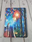 Ipad Air2 Tablet Case Cover Lovers Walk Romantic Road By Leonid Afremov Painting
