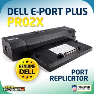 Dell Latitude E5250 E5440 E5450 E5540 E-Port Plus Replicator/Dock Station/PR02X - Picture 1 of 10