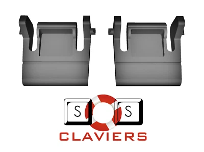 Razer BlackWidow Chroma V1 Keyboard Replacement Tilt Leg Stall Feet - Image 1 of 3