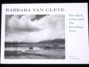 BARBARA VAN CLEVE THE BACK OF BEYOND: RANCHING  WEST PB POSTCARD BOOKLET 1996 - Picture 1 of 4