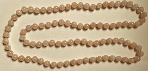 💎 Rosenquarzkette 85 cm 💎 - Bild 1 von 1