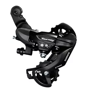 SHIMANO Schaltwerk TX35 6/7 Fach Fahrrad Schaltung 6/7 Gang Schwarz MTB Trekking - Bild 1 von 3