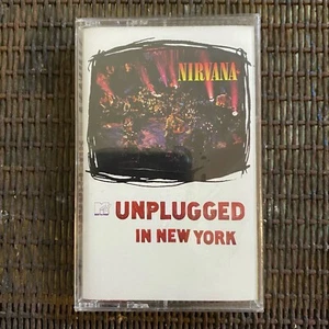 Nirvana Unplugged Cassette 1994 DGCC-24727 Geffen Kurt Cobain Grohl SEALED - Picture 1 of 8