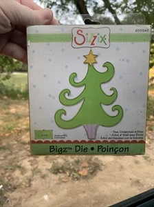 Christmas Tree W Star Sizzix Retired Die 655547 Dena Big Kick & Big Shot - Picture 1 of 2