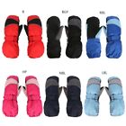 Kids Outdoor Mitten Sports Warm Gloves Waterproof for Skiing and Ice Skating