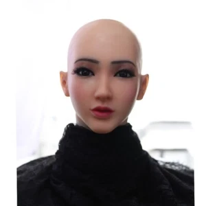 IMI Silicona Mujer Prendas para la cabeza Máscaras Ángel Mascarilla Accesorios Halloween Travesti - Imagen 1 de 9