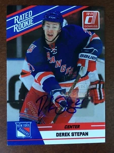 2010-11 Donruss Derek Stepan AUTOGRAPH Rated Rookie Auto Toronto Expo RC - Picture 1 of 2