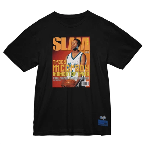 Men's Mitchell & Ness Slam Cover Nov '00 Orlando Magic Tracy McGrady T-Shirt Cover