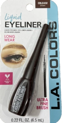 LA Colors #CBLE432 Liquid Eye Liner Brown-Brand New-SHIPS N 24 HOURS - Image 1 of 4