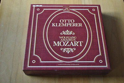 Otto Klemperer dirigiert Wolfgang Amadeus Mozart EMI 1C197-53714/38 25 x LP Box - Bild 1 von 2