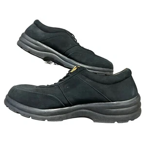 Zapatillas para caminar Dr Comfort Lily negras de cuero nubuck cómodas para mujer 10 XW - Imagen 1 de 17