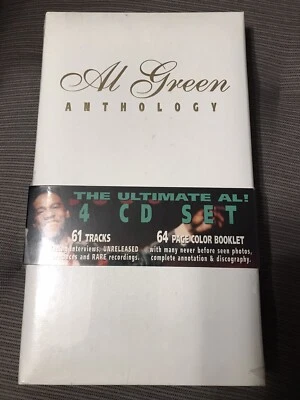 Rare 4Cds Box Set New & Sealed Al Green Anthology 61 Tracks 64 Pages Booklet Foto 1 de 2