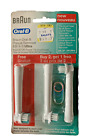 Nib Braun Oral B Plaque Remover Indicator Power Tip Brush Head X 3 Ebi 9-3 Ultra
