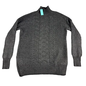 Maurices Sweater Women’s Small Black Long Sleeve Soft Knit Turtleneck Casual NWT - Picture 1 of 13