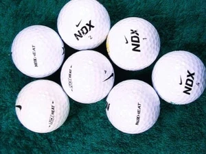 NIKE NDX GOLF BALLS WHITE 5A & ONE 4A (21) - Picture 1 of 6