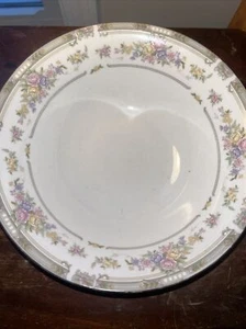 FARBERWARE FINE CHINA SOUTHAMPTON 223K CHINA ROUND 9 1/8" VEGETABLE SERVING BOWL - Picture 1 of 4