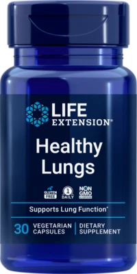 Life Extension Pulmones Saludables 30 Cápsulas Boswellia/Andrographis/Azafrán 100mg Sin OGM Foto 1 de 2