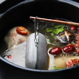Infusore Di Spezie Da Cucina In Acciaio Inossidabile A Maglia Per Tè The - Foto 1 di 3
