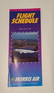 Morris Air Timetable (1994) - Picture 1 of 2