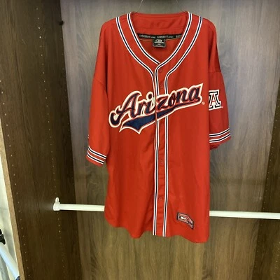 Arizona Wildcats NCAA Colosseum Baseball Sewn Jersey 2xl - Image 1 of 4