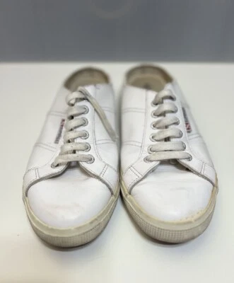 Superga White Athletic Shoes Slip-on Size Men's 9 1/2 EU 41 - Image 1 of 4
