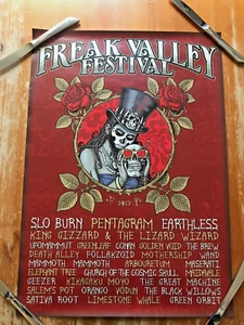 "Freak Valley Festival" Plakat, Motiv 1, Netphen-Deuz im Mai 2017, Very Rare - Bild 1 von 2