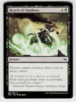 Fate Reforged #81 Reach of Shadows - Image 1 of 2