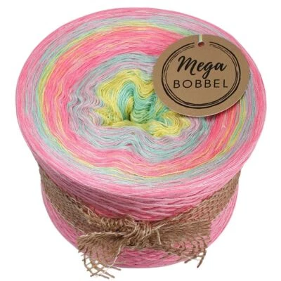 MegaBobbel*Süßer Strudel*413*Fädigkeit+Länge nach Wahl*Garn Wolle Lace GP:73€/kg