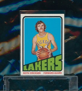 🏀1972-73 Topps Keith Erickson #140 Los Angeles Lakers NBA LOOKY🚨⭐️ BOOM